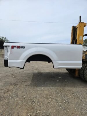 2017-2022 Ford F250 F350 Super Duty 8′ Long Truck Bed – Pearl White